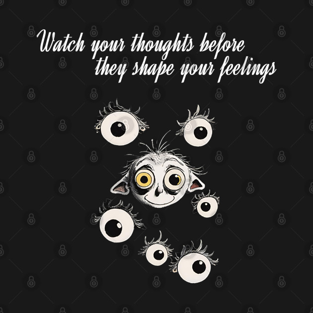 Watch your thoughts before they shape your feelings by DesignByMe90