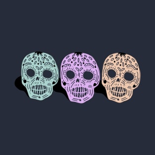 Colorful Skulls T-Shirt