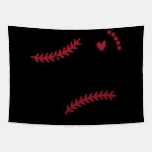 Baseball Ball Mom Baseball Mimi Mother'S Day Tapestry