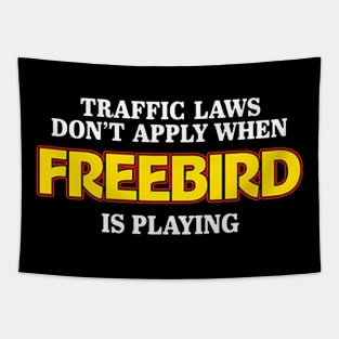 Traffic Laws Tapestry