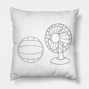 Volleyball Fan Pillow