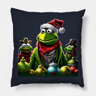 A Muppet Christmas Tale :Kermit's Jolly Yuletide Pillow