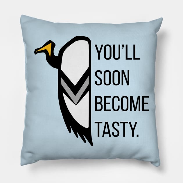 Maturity - Vulture The Wise Pillow by Caving Designs