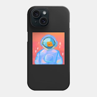 Blue Among us Phone Case