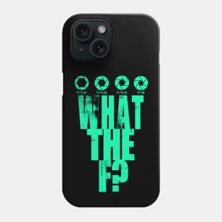 'F-Stop Lens What The F' Cool Photography Camera Gift Phone Case