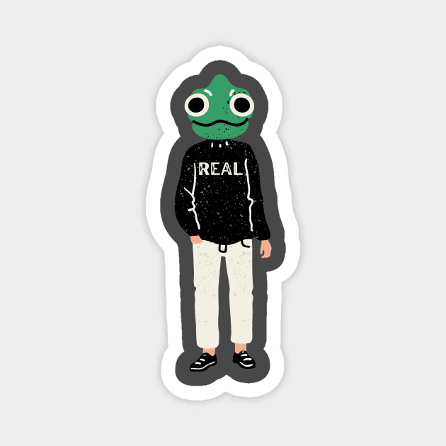 Lizard Man - Real Magnet by Little Designer