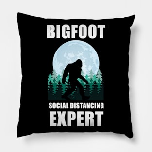 Bigfoot Social Distancing Expert Pillow