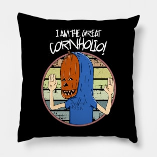 Halloween Cornholio Pillow