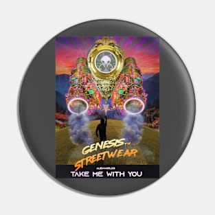 Genesis streetwear- Alienworlds Pin