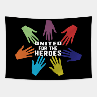 united for the heroes Tapestry