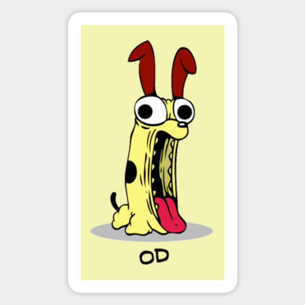 Od - Garfield - Sticker