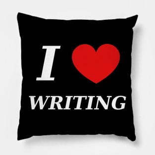 I Love Writing Pillow