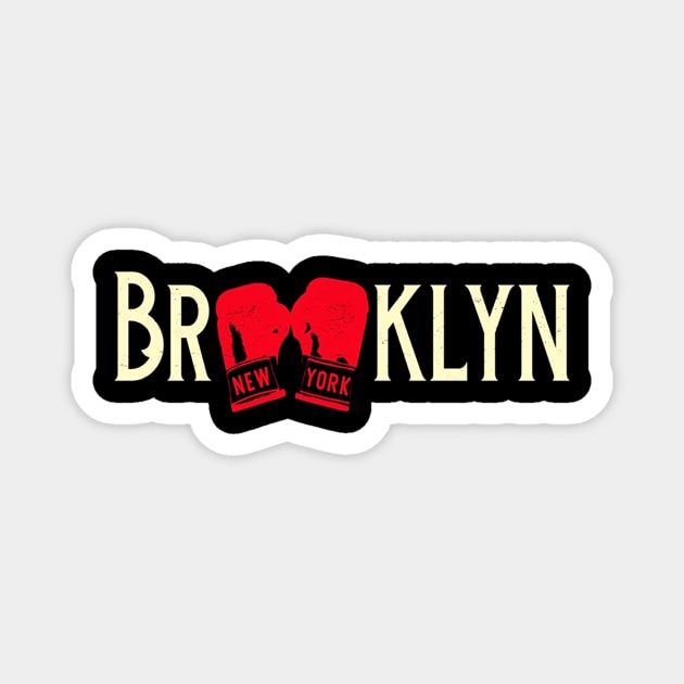 Brooklyn Boxing Magnet by HouldingAlastairss