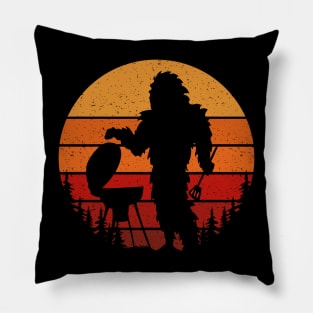 Retro Bigfoot Cooking Pillow