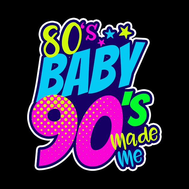 Born In 90s Shirt | 80s Baby 90s Made Me Gift by Gawkclothing