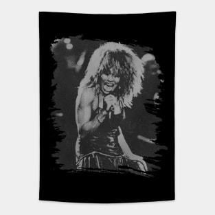 Tina turner // Retro Poster Tapestry