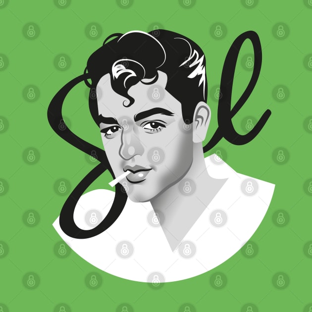 Sal Mineo by AlejandroMogolloArt