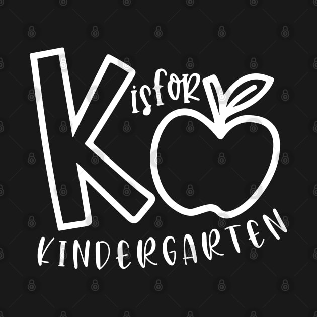 K is for Kindergarte, Kindergarten Teacher Tee, Teacher Shirt, Field Trip Shirts for Teachers, by irenelopezz