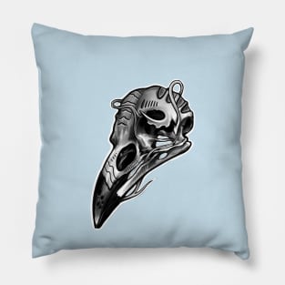 Biomechanical eagle Pillow