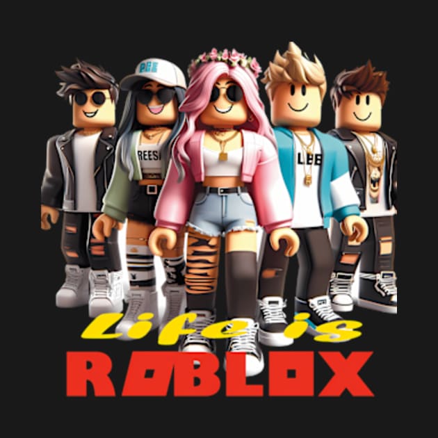 Life Is Roblox White Version by valentican