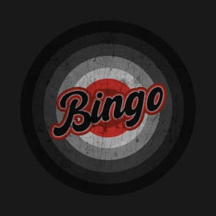 Bluey Bingo _ Black Vintage T-Shirt