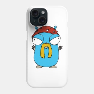 Walrus Mustache Gopher Phone Case