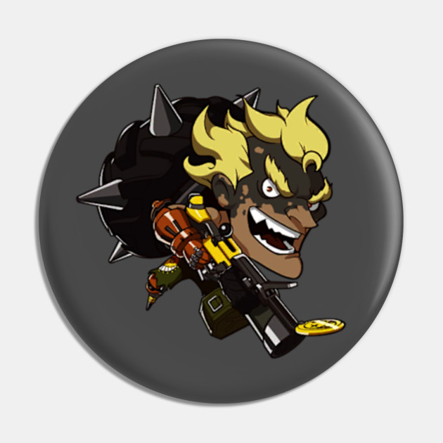 Junkrat Cute Spray Overwatch Overwatch Pin Teepublic Lift your spirits with funny jokes, trending memes, entertaining gifs, inspiring stories, viral videos, and so much. teepublic