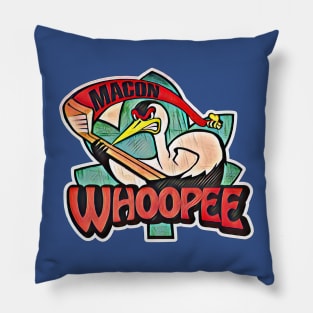 Macon Whoopee Hockey Pillow