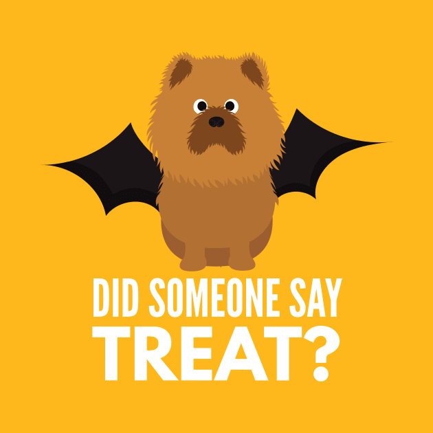 Chow Chow Halloween Trick or Treat by DoggyStyles