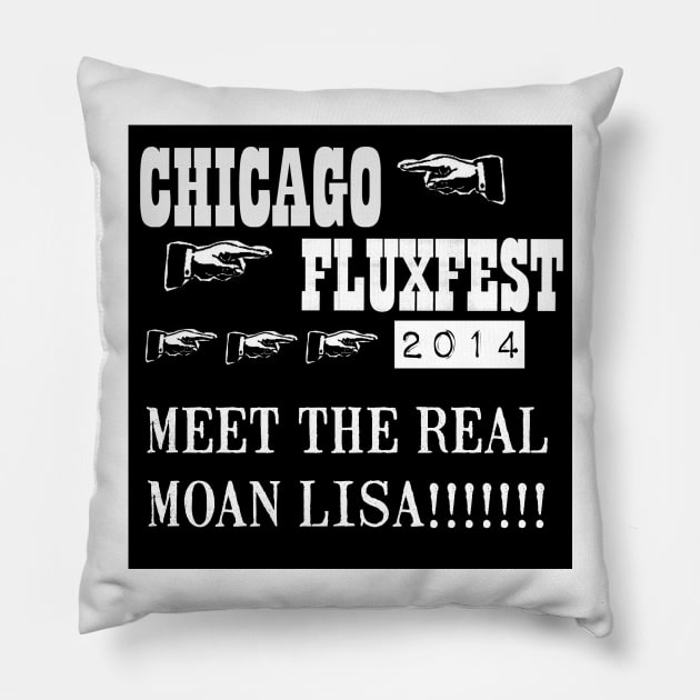 Flux Fest 2014 Pillow by moanlisa