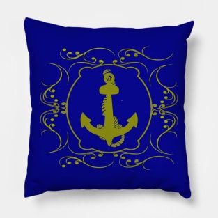 maritime anchor Pillow