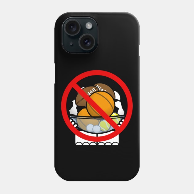 Don't Carry Balls Lah~ Phone Case by Frozenfa