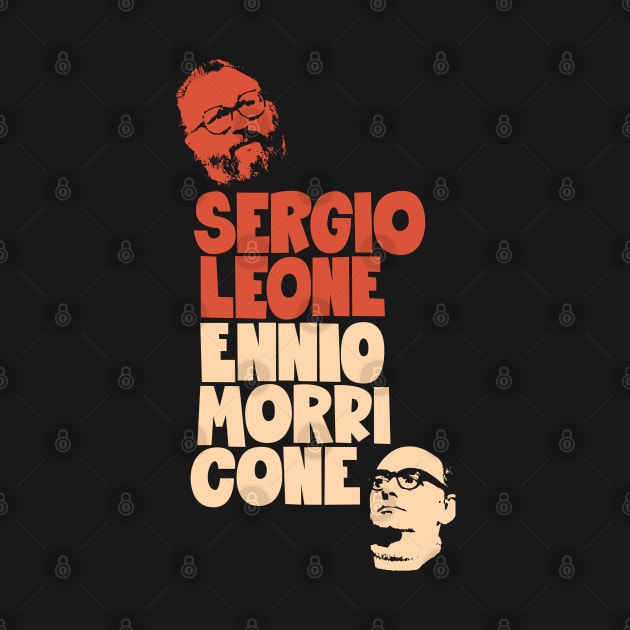 Sergio Leone and Enio Morricone - Maestros Unite by Boogosh