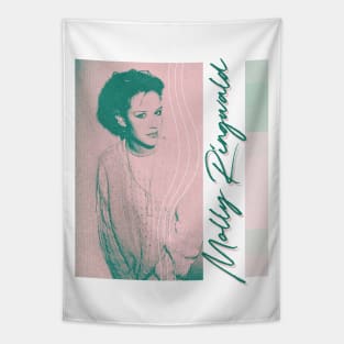 Molly Ringwald / 1980s Style Aesthetic Fan Design Tapestry