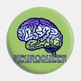 Neuroqueer Genderqueer Pin