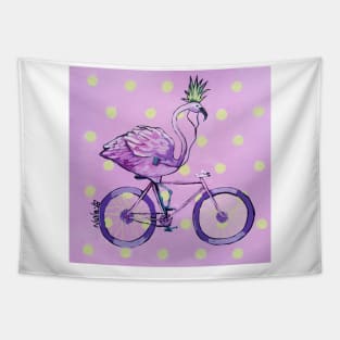 Pink Flamingo Tapestry