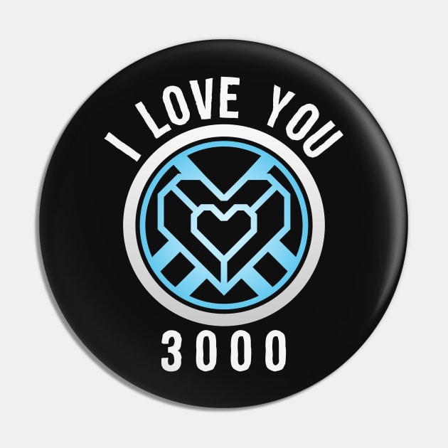 I Love You 3000 Arc Reactor Pin by TextTees