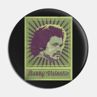 Bobby Valentín Poster Pin