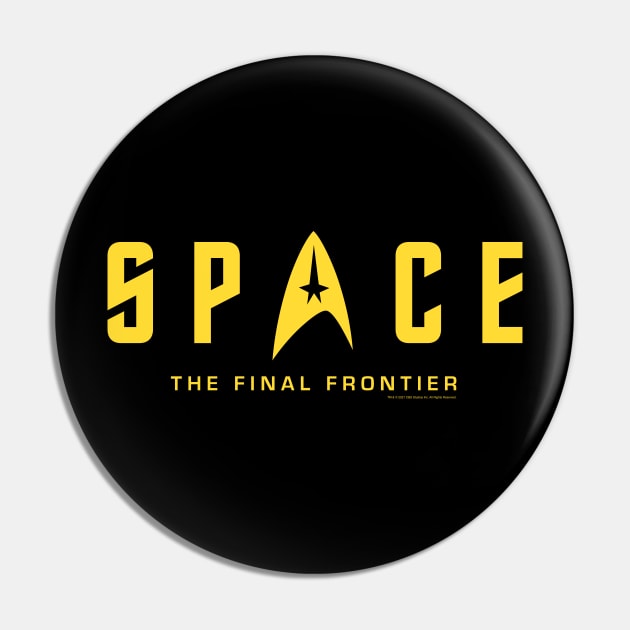 SPACE The Final Frontier - Delta Pin by frankpepito