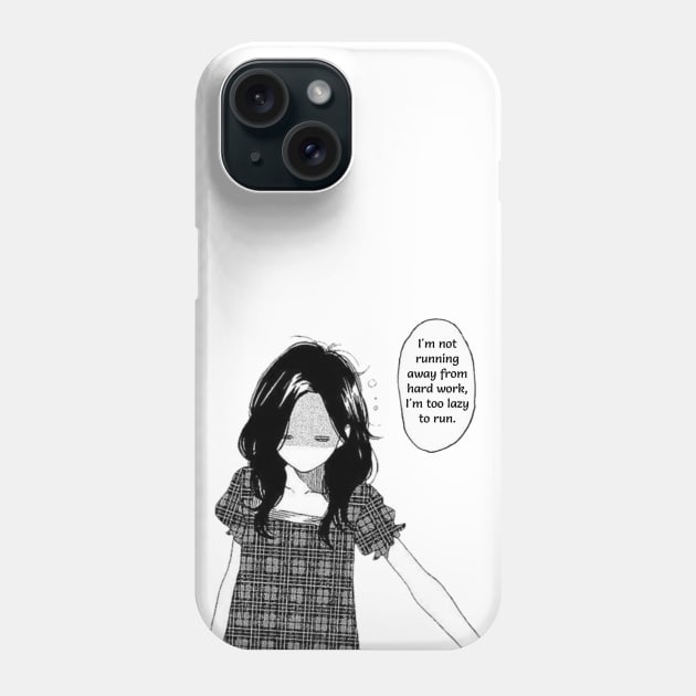 Reasonable Laziness Phone Case by Hindone