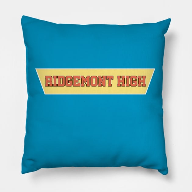 Ridgemont High Logo Merch Pillow by TruStory FM