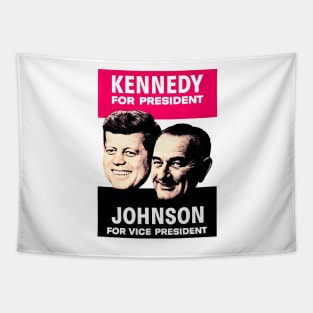 KENNEDY/JOHNSON Tapestry