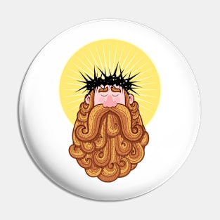 Jesus Portrait Pin