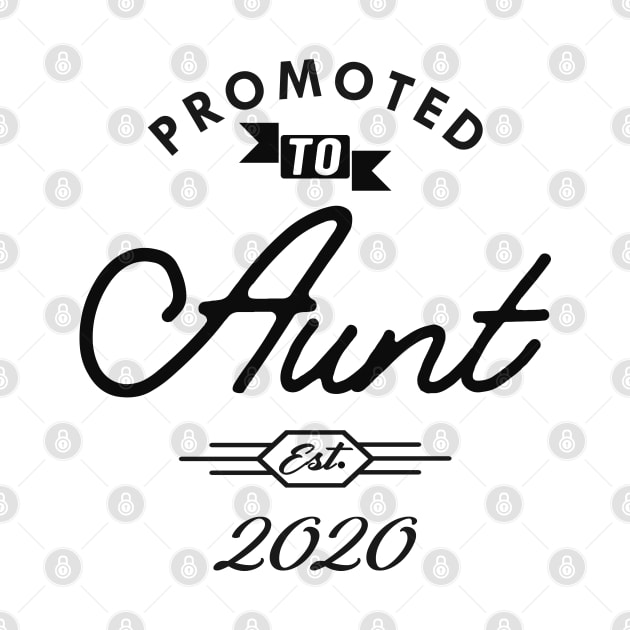 New Aunt - Promoted to aunt est. 2020 by KC Happy Shop