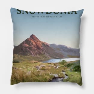 Visit Snowdonia Pillow