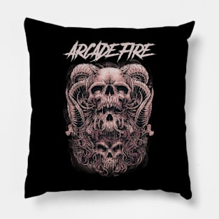 FIRE ARCADE BAND Pillow