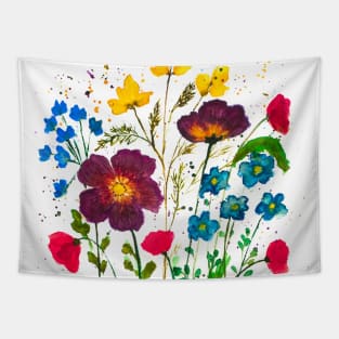 Watercolor floral 3 Tapestry