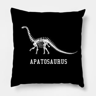 Apatosaurus skeleton Pillow