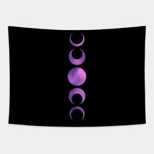 Purple Moon Tapestry