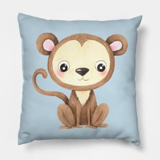 Cute Baby Monkey Pillow